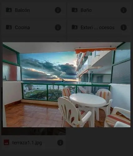 アパート Comodoro Magnifico En La Playa ロスクリスティアーノス